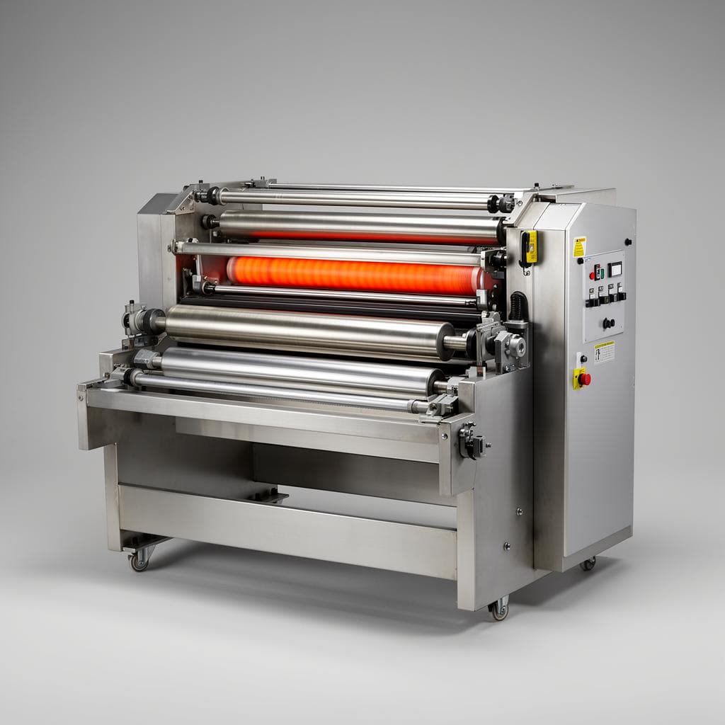 Roll lamination machine